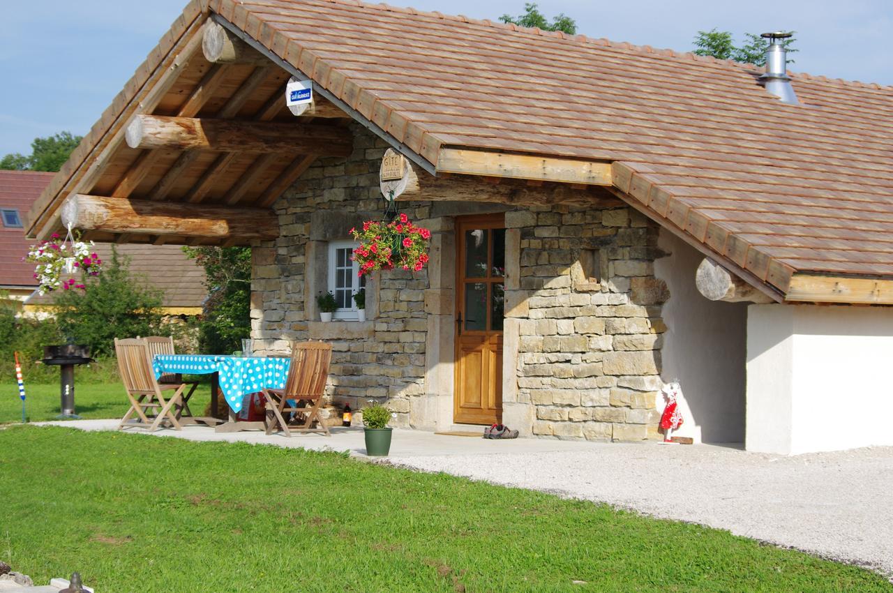 Gite Chez Karine Et Roland Le Fied Exteriör bild